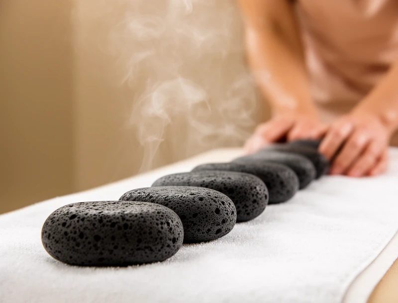 Oils and equipment for massage treatments