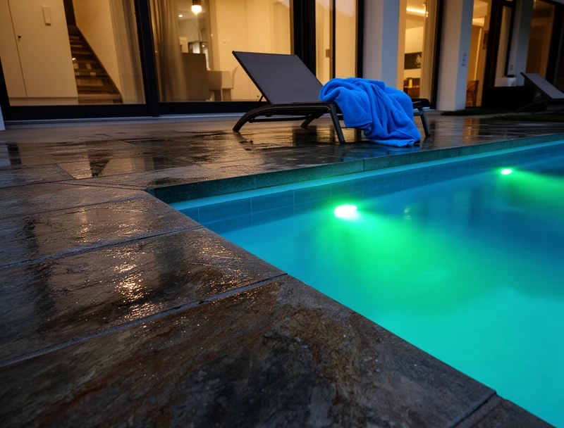 Heated indoor pool at CHAMSPORT