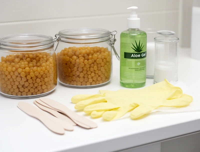 Waxing products and equipment